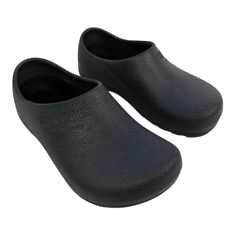 Birkenstock Profi-Birki Clog Shoes Mens 6 Blue Rubber Slip-On Waterproof Casual